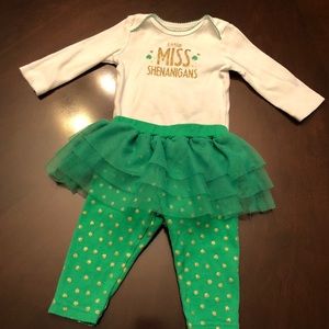Little Miss Shenanigans Toddler Outfit